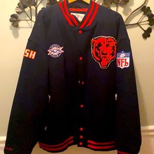 Mitchel & Ness CHICAGO BEARS Super Bowl Coat